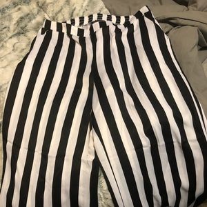 Gabrielle Union collection Striped wide leg pants